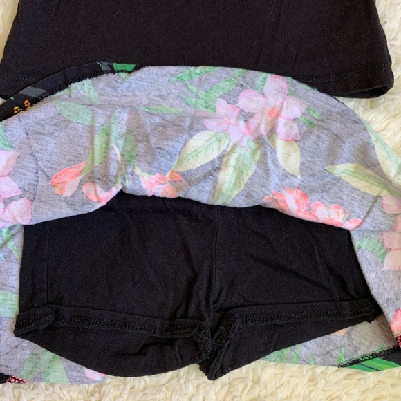 Floral baby girl summer outfit - Picture 4 of 7